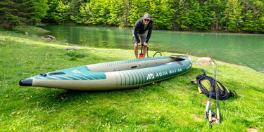 Aqua Marina 13’1” Caliber Angling Fishing Kayak inflatable